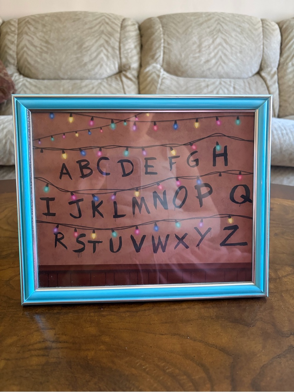 Framed Stranger Things Art Print
